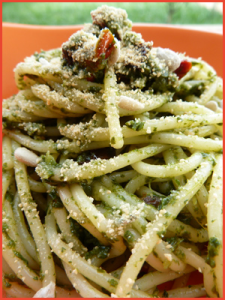 spaghetti-al-pesto-di-broccoletti-vegan